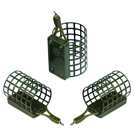 Кормушка фидерная зелёная