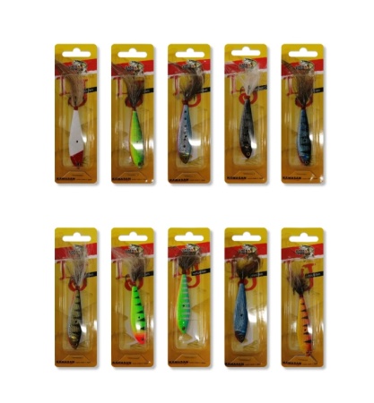 Бокоплав "УЛОВ" LJ 28 гр/75 мм (цена указана за 1 шт) модель: 91801