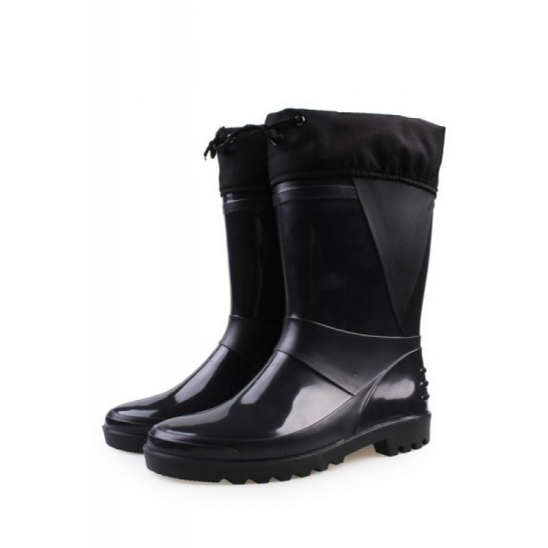 Сапоги ПВХ D-28 Черные разм.46