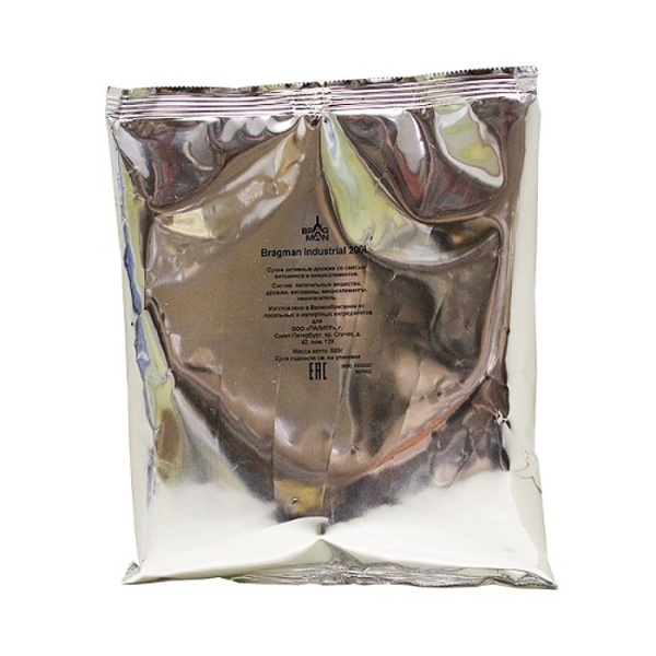 Дрожжи спиртовые BRAGMAN Industrial 200L