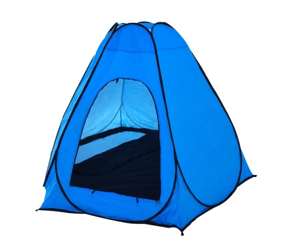 Палатка зимняя утепленная "УЛОВ" цвет: голубой  №2302 (размер: 2,3х2,3х2,1.7м.)