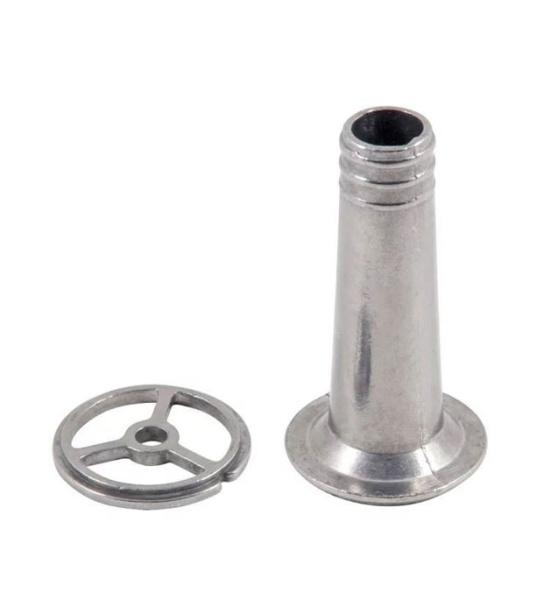 Насадка для мясорубки, металлическая