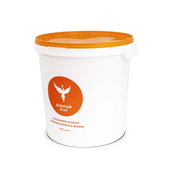 Бак пластиковый 32 л (без разметки литража) с крышкой