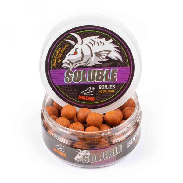 Насадочные бойлы MINENKO ORANGE FRUITS 14мм (пылящие), HB0020