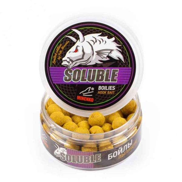 Насадочные бойлы MINENKO YELLOW FLAVOR 14мм (пылящие), HB0017