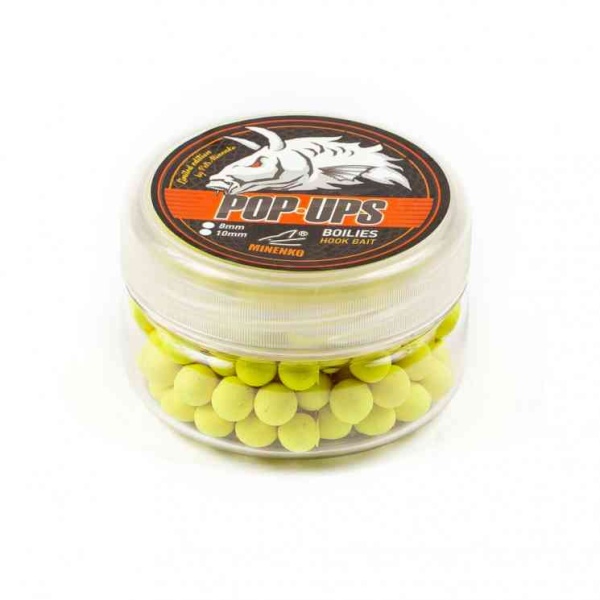 Бойлы плавающие MINENKO PINEAPPLE (Fluo) Pop-Up 8мм, 5505