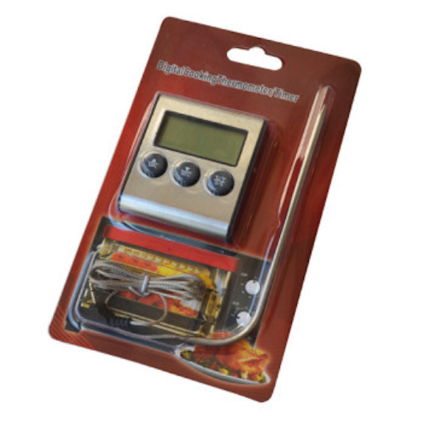 Термометр с проводным термосенсором и звуковым оповещением