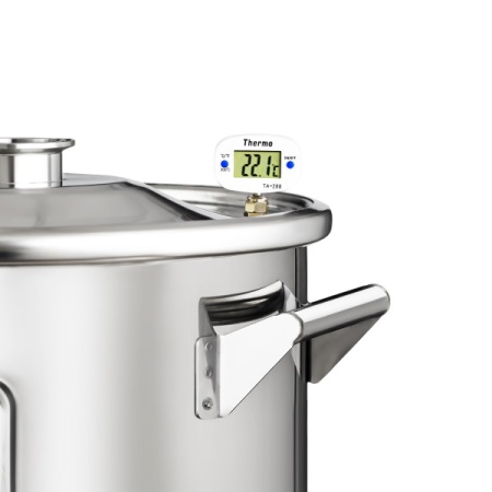 Котел Добрый Жар 50 литров крышка 2", выход под ТЭН