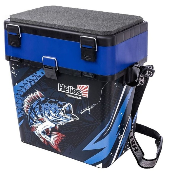 Ящик рыболовный зимний ICE FISHING синий (HS-IB-19-IFB) Helios за 1 шт
