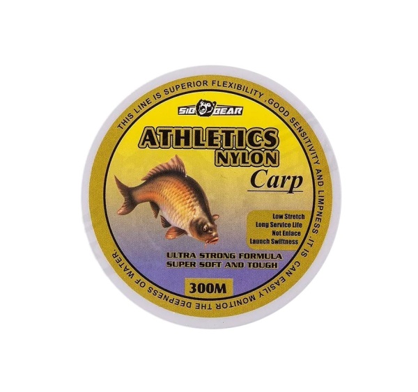 Леска ATHLETICS NYLON Carp  0.30мм 6,5кг. 300м.