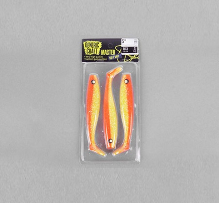 Мягкая приманка Generic Craft Master 5in, 13см, цв.103, уп.3шт, арт. 274258