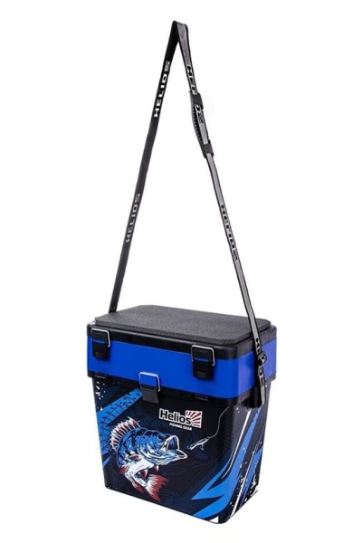 Ящик рыболовный зимний ICE FISHING синий (HS-IB-19-IFB) Helios за 1 шт