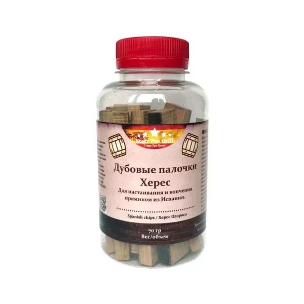 Дубовые палочки ХЕРЕС, 70 гр