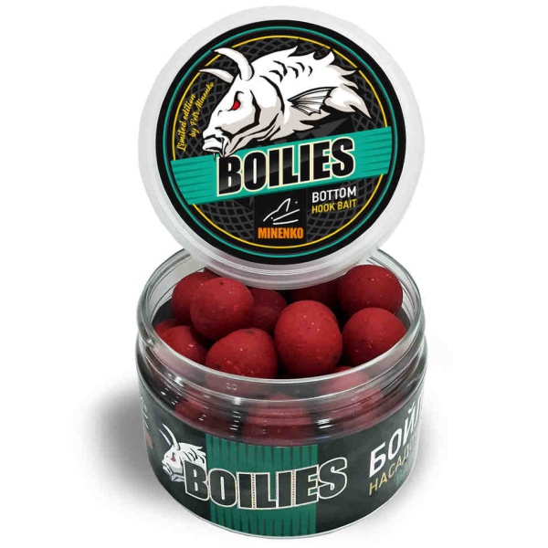 Насадочные бойлы MINENKO STRAWBERRY 20мм (варёные), HB0302