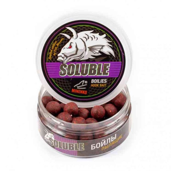 Насадочные бойлы MINENKO SQUIDBERRY 14мм (пылящие), HB0003