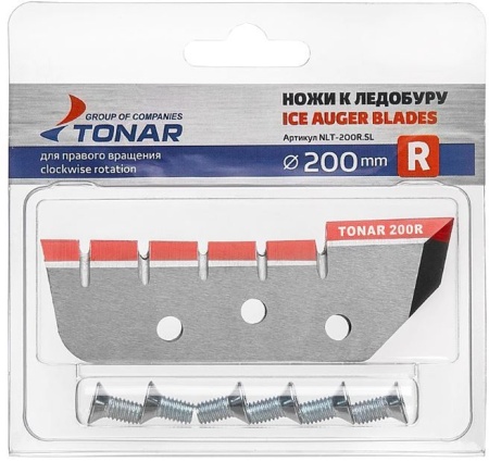 Ножи ЛР-200R правое вращение (NLT-200R.SL) Тонар