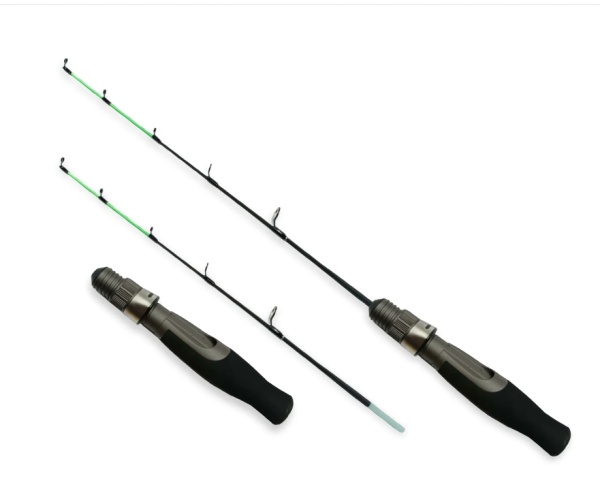 Удочка зимняя #2005-60см "BEAST/OKAMI" штекерная, стеклопластиковая (цена за 5шт)