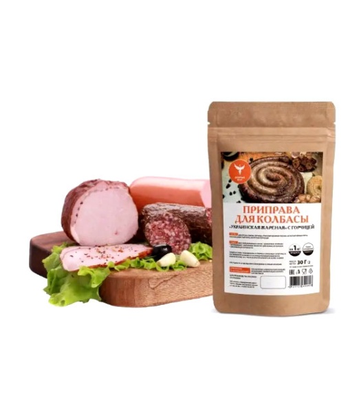 Приправа для колбасы "Украинская жареная" с горчицей 30 гр