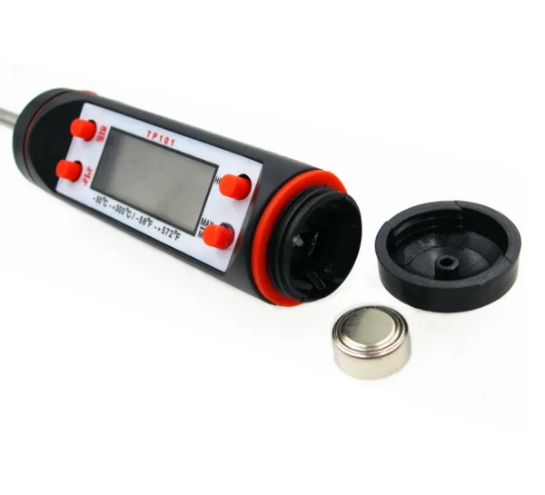 Термометр-щуп цифровой Тp-101 (-50 +300 гр.С.) длина щупа 4 см.