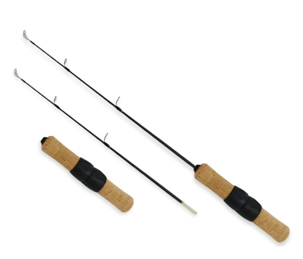 Удочка зимняя #1710-50см "BEAST/OKAMI" штекерная, стеклопластиковая