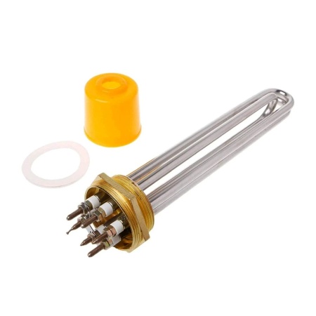 ТЭН нагревательный, стальная основа, 6кВт, DN40 (47 мм)