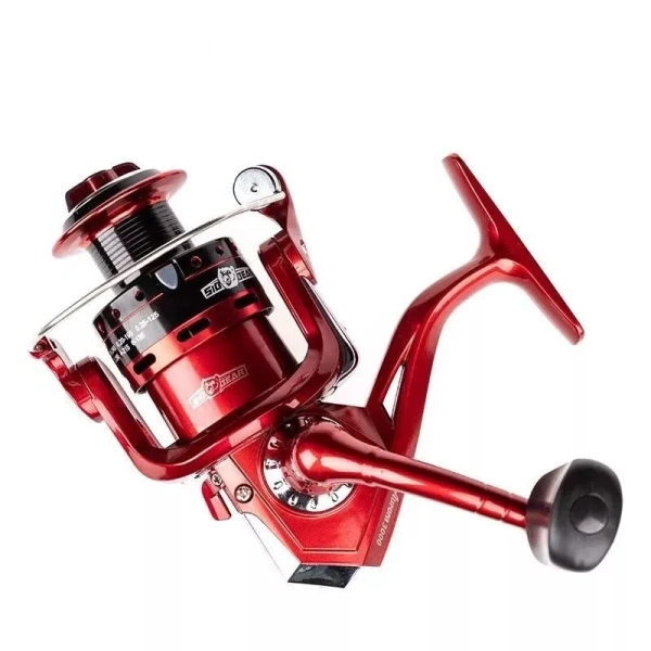 Катушка SibBear Aurora 2000 подш. 5,  5.1:1 (цвет - красный)
