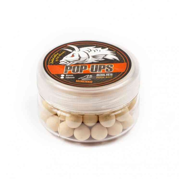 Бойлы плавающие MINENKO WHITE FLAVOR Pop-Up 10мм, 5527