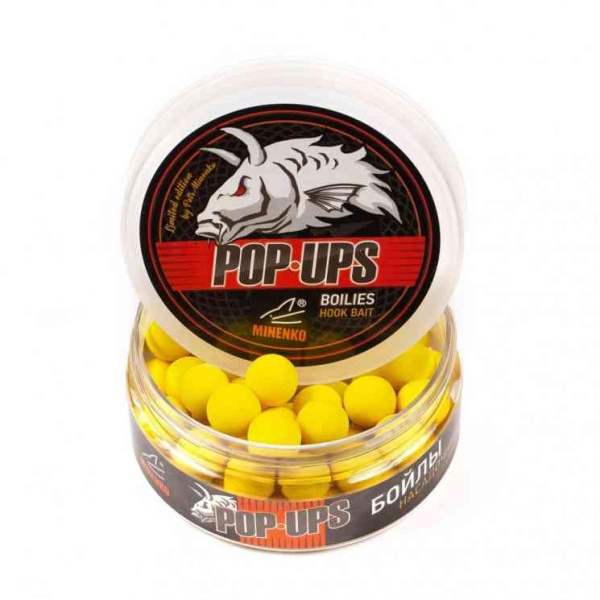 Бойлы плавающие MINENKO HONEY (Fluo) Pop-Up 14мм, 5519