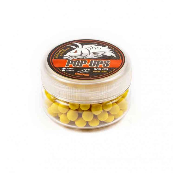 Бойлы плавающие MINENKO BANANAS Pop-Up 8мм, 5553