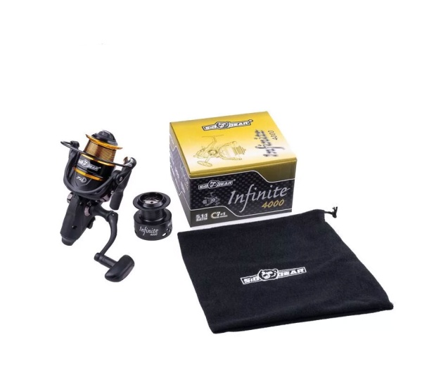 Катушка SibBear Infinite 5000, 7+1 gear ratio 5.1:1 (0.285-185, 0.310-160, 0.330-140 мм/м)