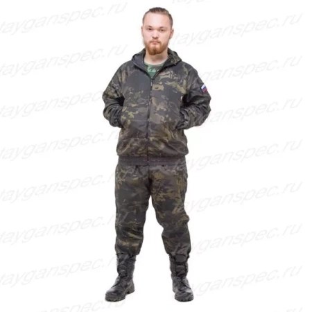 К-м "Партизан" КМД-704 (черный мультикам) р. 46