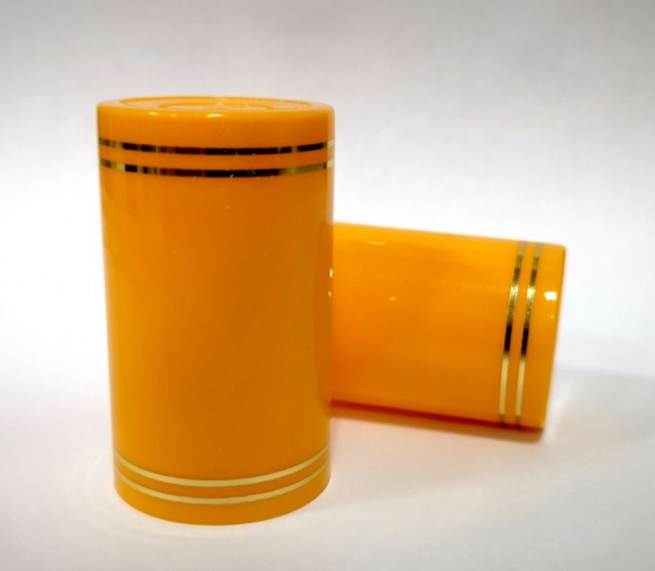 Колпачок для водочной бутылки КПМ-30 "Гуала" желтый