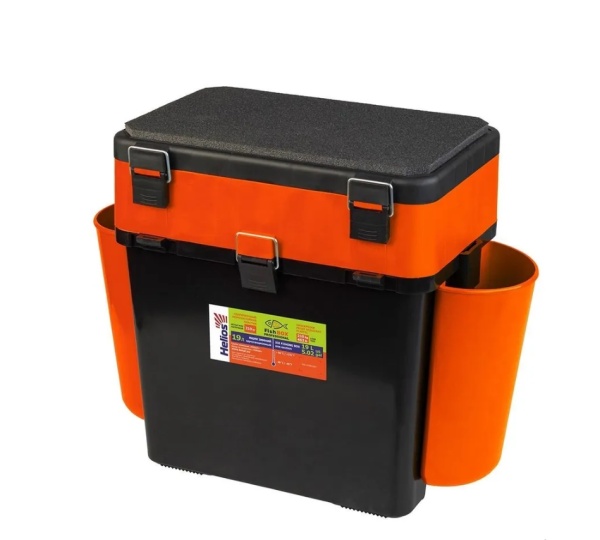 Ящик зимний FishBox (19л) оранжевый Helios за 1 шт