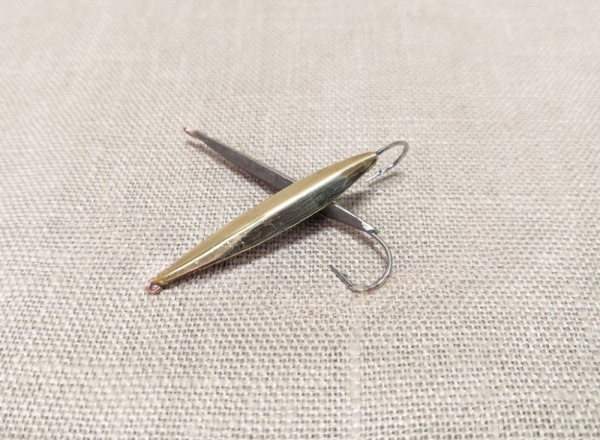 Блесна Окуневая № 3 (медь, никель, латунь),   1 шт