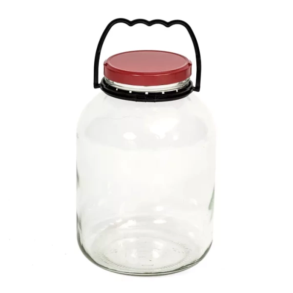 Банка 5л с крышкой и ручкой