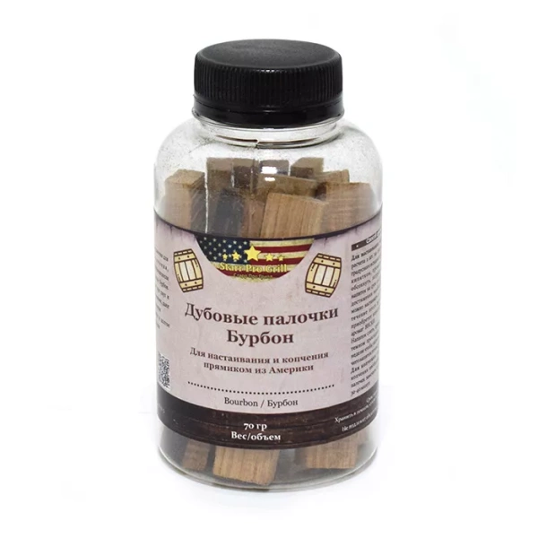 Дубовые палочки БУРБОН, 70 гр