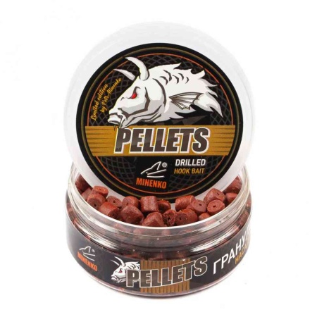 Насадочный пеллетс MINENKO RED HALIBUT garlic (8мм), 4806