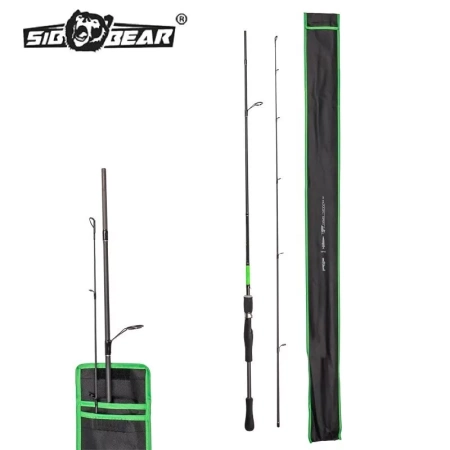 Удилище спиннинговое SibBear Magic Spin 1.98m  тест 0-08 гр