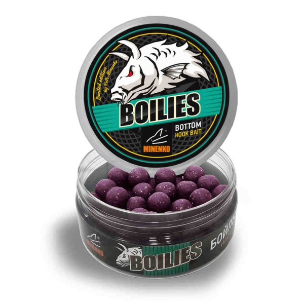 Насадочные бойлы MINENKO SQUIDBERRY 14мм (варёные), HB0203