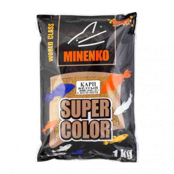 Прикормка MINENKO Super Color Карп Жёлтый, 101