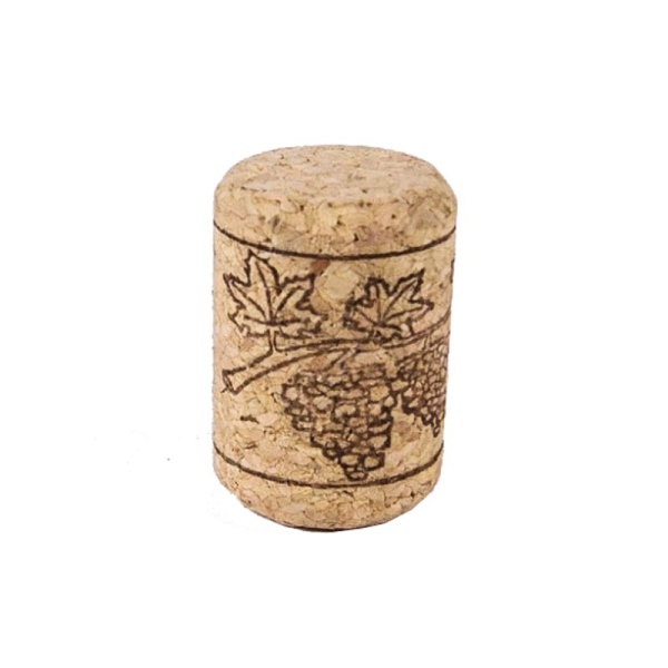 Набор корковых пробок  диамитер 21 мм, высота 39 мм  за шт