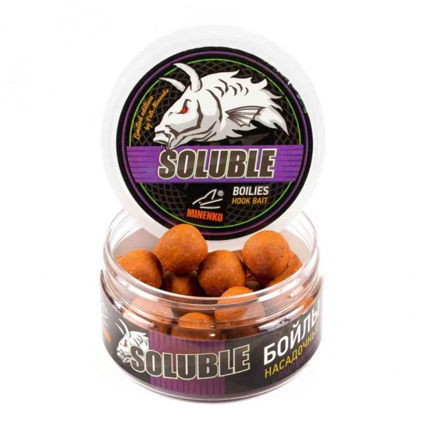 Насадочные бойлы MINENKO ORANGE FRUITS 20мм (пылящие), HB0120