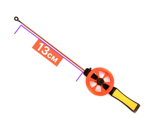Удочка зимняя #EL-001 "маленькая" 29 см/ручка неопрен, под балансир за шт