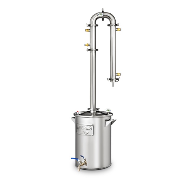 Дистиллятор Абсолют 7 трубок  с узлом отбора  30 литров