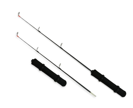 Удочка зимняя #2001-40см "BEAST/OKAMI" штекерная, стеклопластиковая  за шт