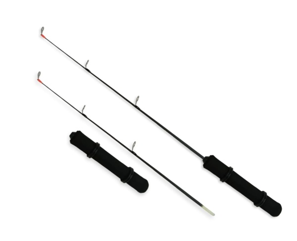 Удочка зимняя #2001-40см "BEAST/OKAMI" штекерная, стеклопластиковая  за шт