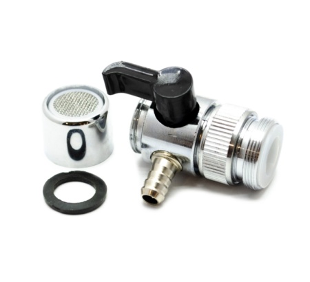 Дивертор, штуцер 7,9 мм с металл.переходником (Ёлочка)