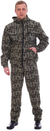 КОСТЮМ ДАЧНИК АРТ.12 твил (рис 120)  р.44-46/170-176