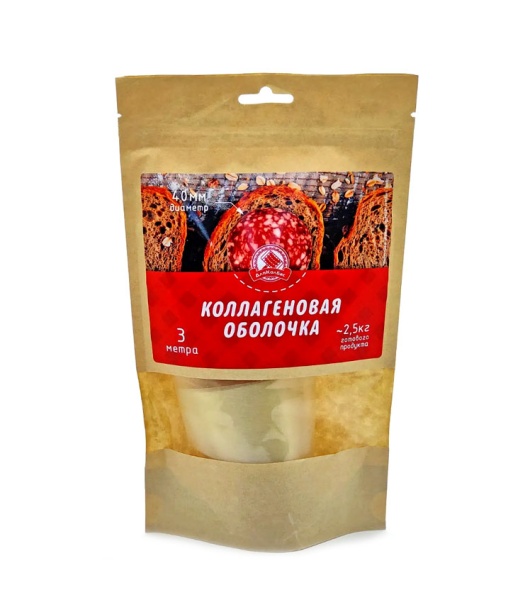 Коллагеновая оболочка 40мм (3м)