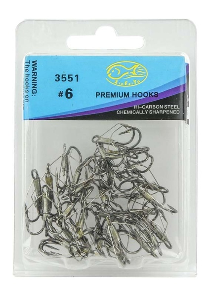 Набор тройников незацепляйка 20 шт. №6